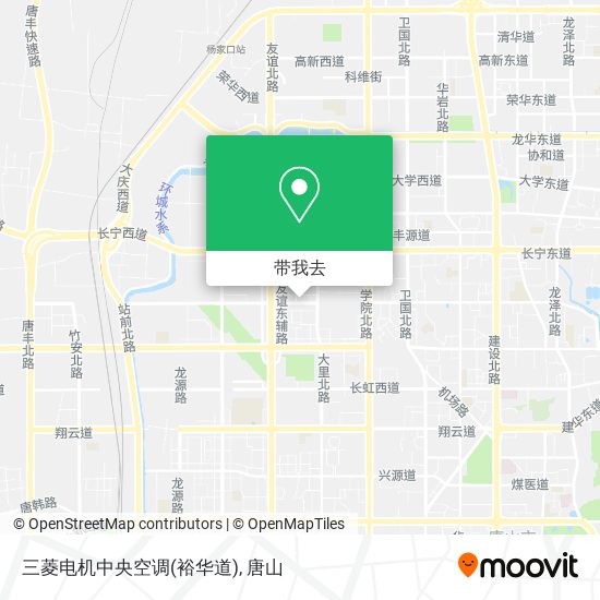 三菱电机中央空调(裕华道)地图