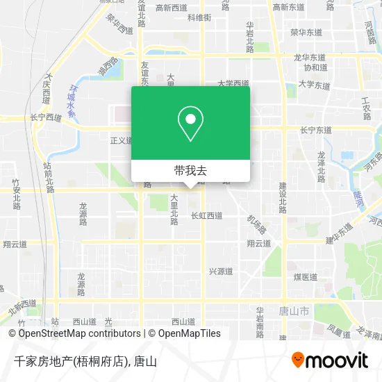 千家房地产(梧桐府店)地图