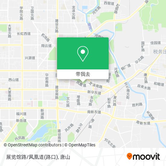 展览馆路/凤凰道(路口)地图