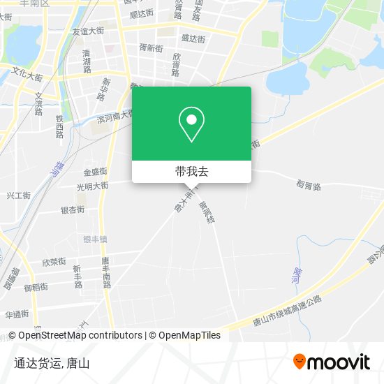 通达货运地图