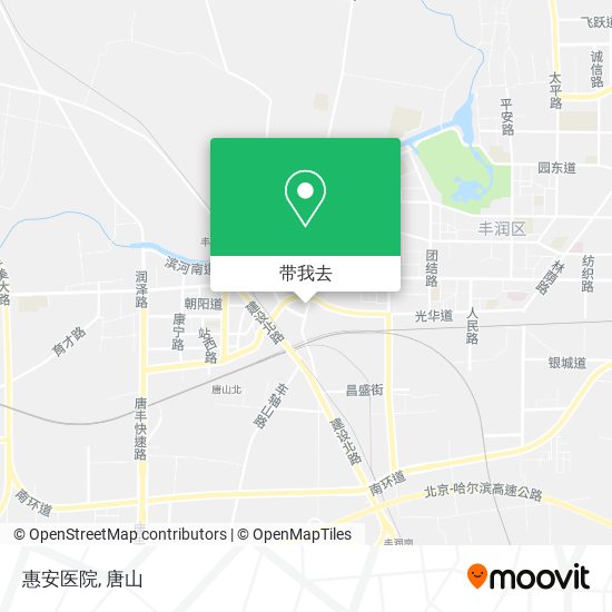 惠安医院地图