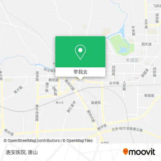 惠安医院地图