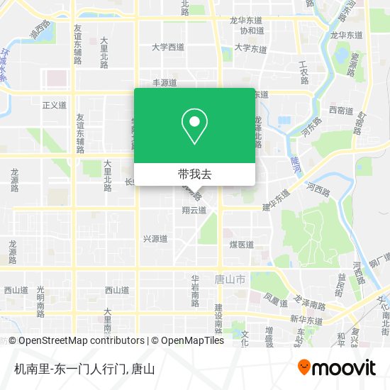 机南里-东一门人行门地图