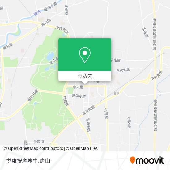 悦康按摩养生地图