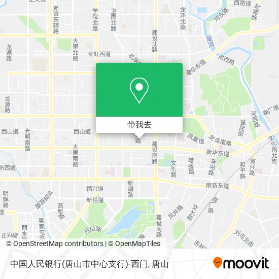 中国人民银行(唐山市中心支行)-西门地图