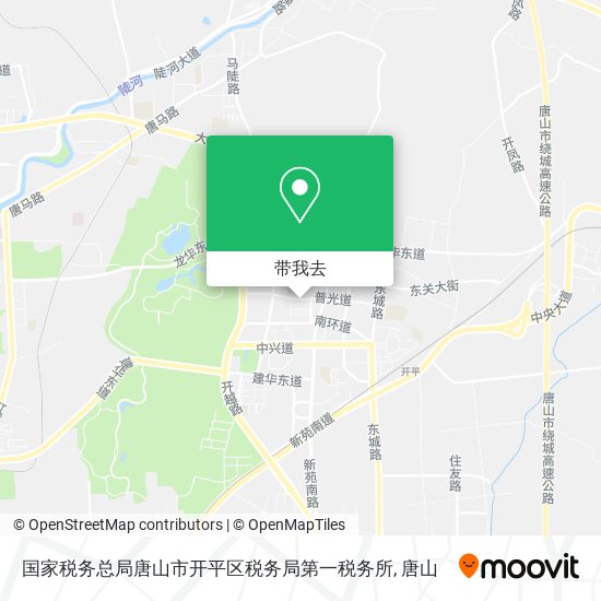 国家税务总局唐山市开平区税务局第一税务所地图