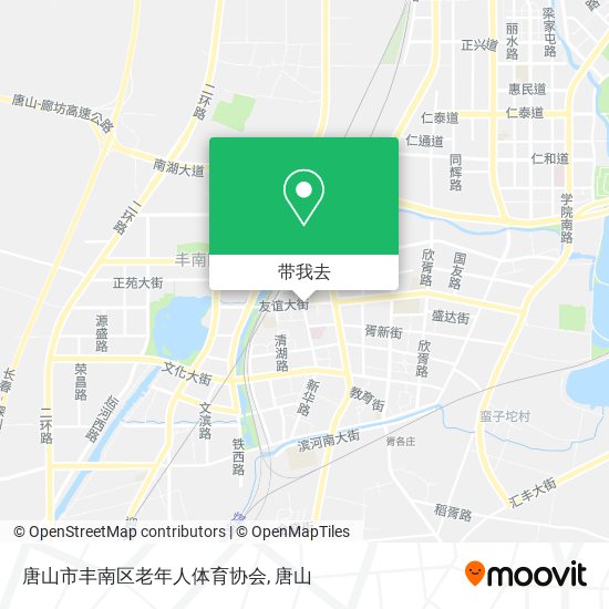 唐山市丰南区老年人体育协会地图