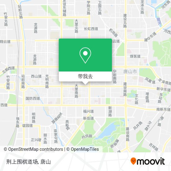 荆上围棋道场地图