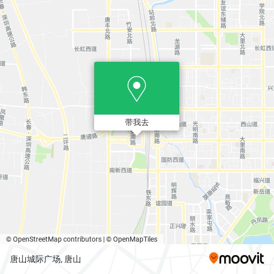 唐山城际广场地图
