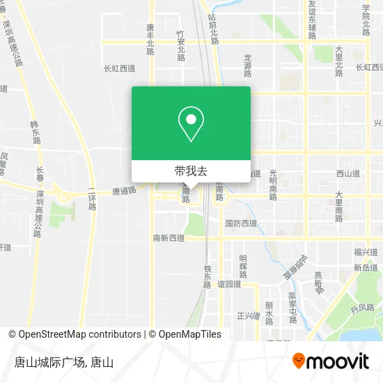 唐山城际广场地图