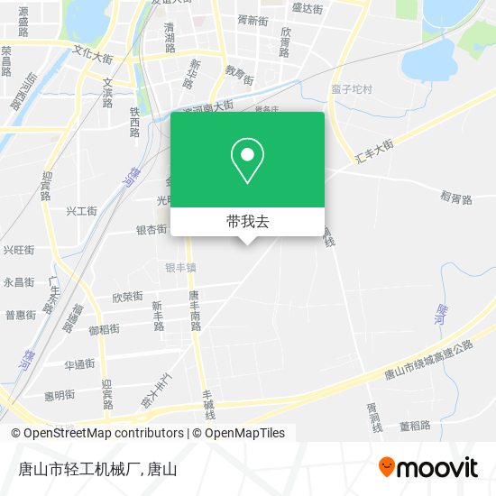唐山市轻工机械厂地图