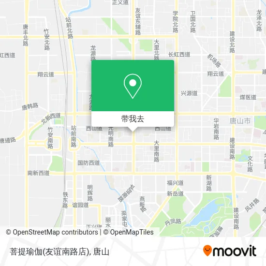 菩提瑜伽(友谊南路店)地图