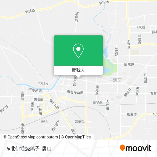 东北伊通烧鸽子地图