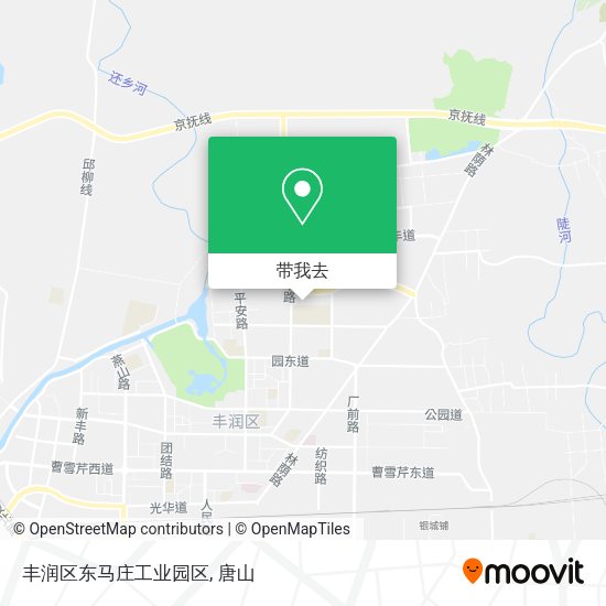 丰润区东马庄工业园区地图