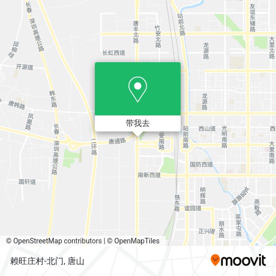 赖旺庄村-北门地图