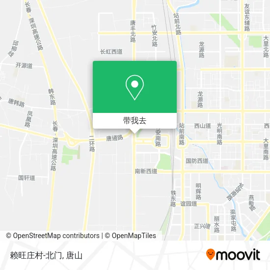 赖旺庄村-北门地图