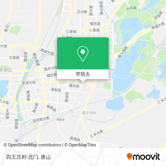 四王庄村-北门地图