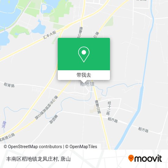 丰南区稻地镇龙凤庄村地图