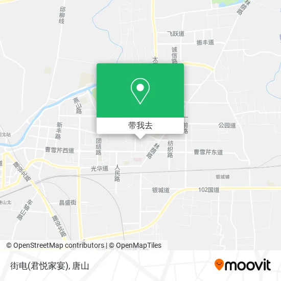 街电(君悦家宴)地图