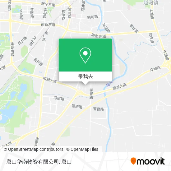 唐山华南物资有限公司地图