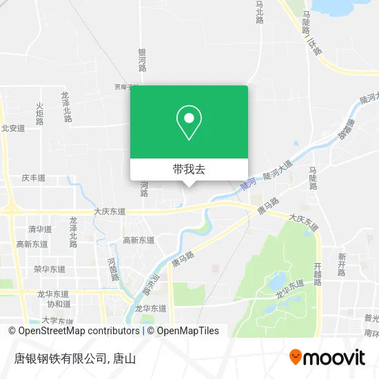 唐银钢铁有限公司地图