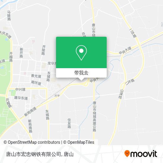 唐山市宏忠钢铁有限公司地图