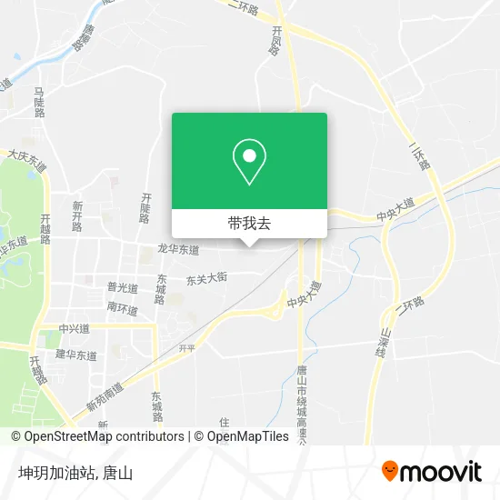 坤玥加油站地图