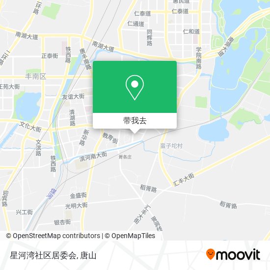 星河湾社区居委会地图