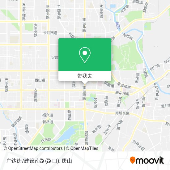 广达街/建设南路(路口)地图