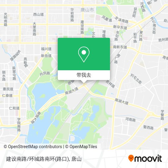 建设南路/环城路南环(路口)地图
