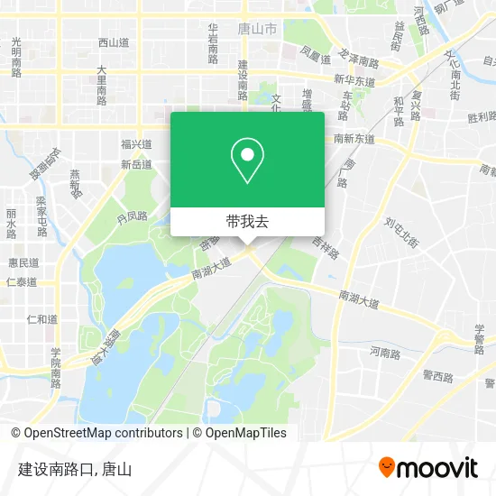 建设南路口地图