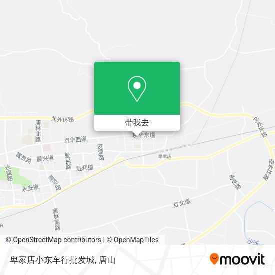 卑家店小东车行批发城地图