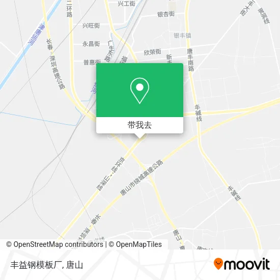 丰益钢模板厂地图