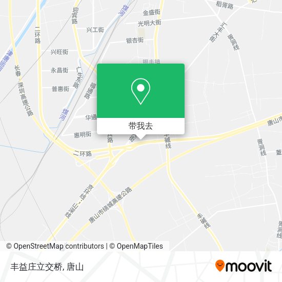 丰益庄立交桥地图
