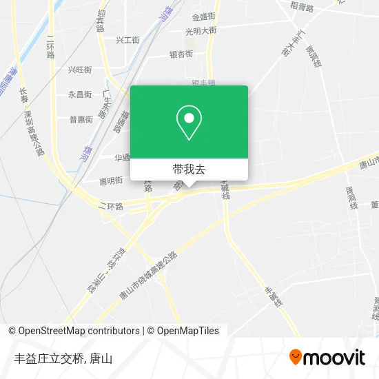 丰益庄立交桥地图