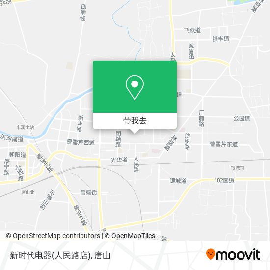 新时代电器(人民路店)地图