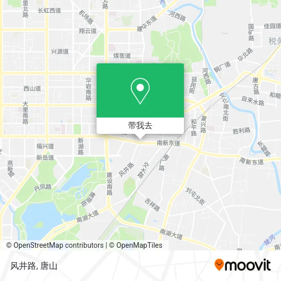 风井路地图