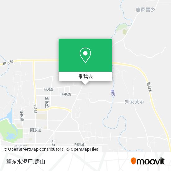 冀东水泥厂地图