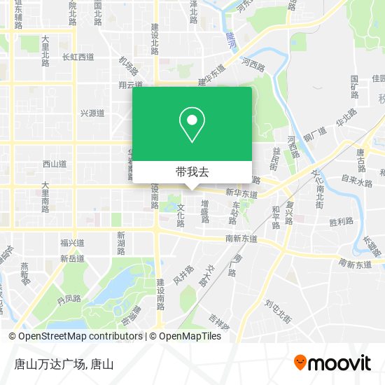 唐山万达广场地图