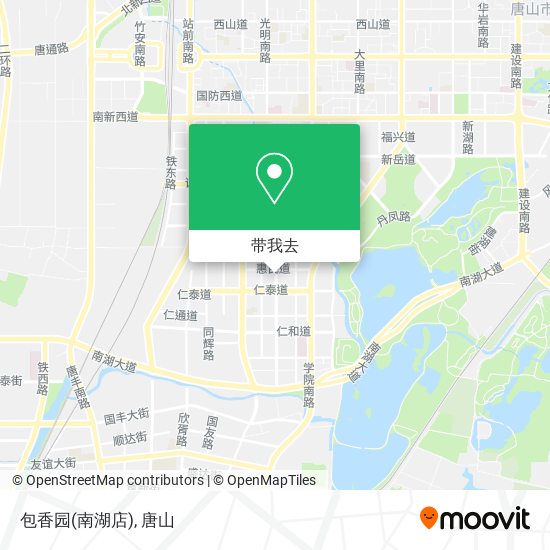 包香园(南湖店)地图