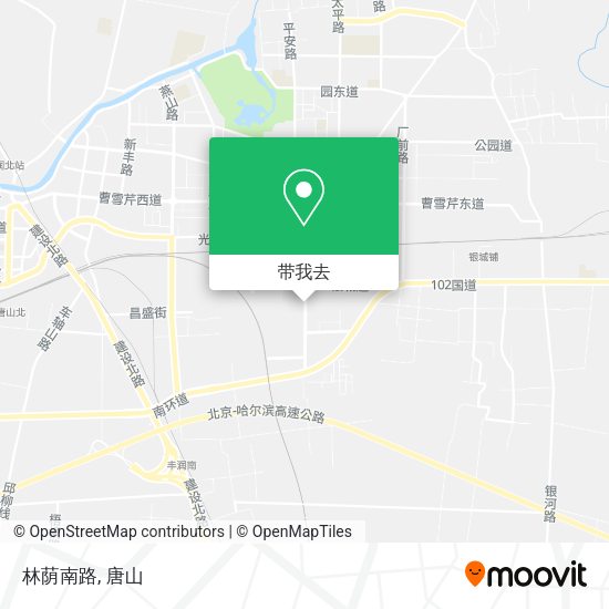 林荫南路地图