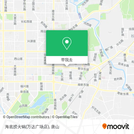 海底捞火锅(万达广场店)地图