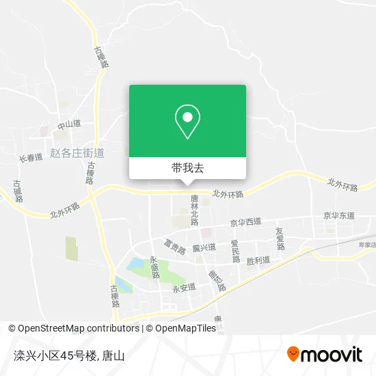 滦兴小区45号楼地图
