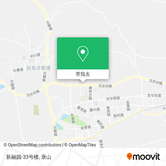 新融园-33号楼地图