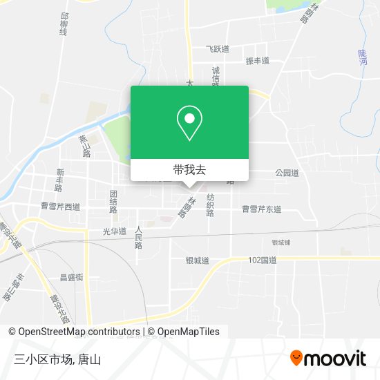 三小区市场地图