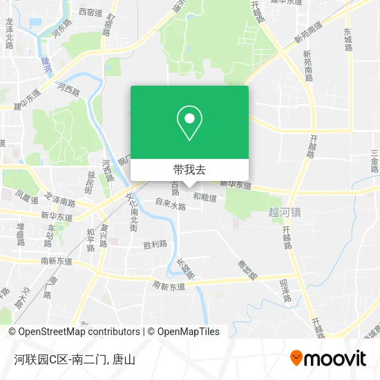 河联园C区-南二门地图