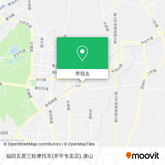 福田五星三轮摩托车(开平专卖店)地图