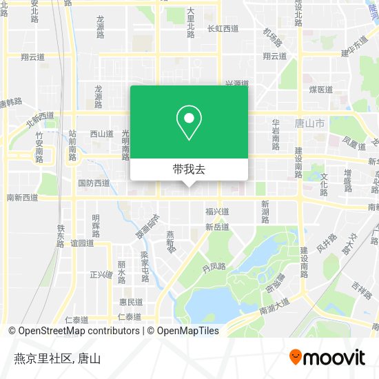 燕京里社区地图
