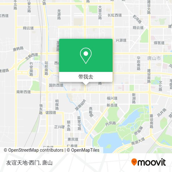 友谊天地-西门地图