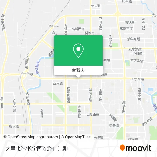 大里北路/长宁西道(路口)地图